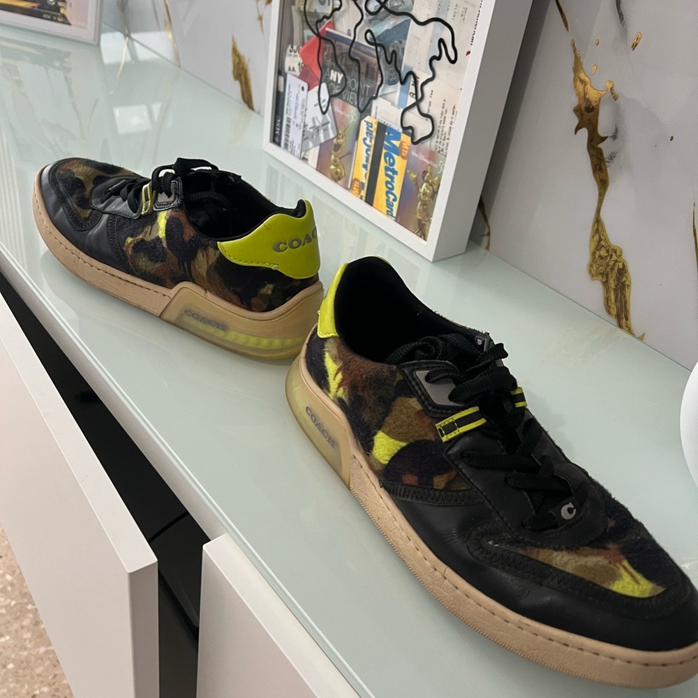 Citysole Court Sneaker With Camo Print size 8.5 Coach. - Picture 11 of 12